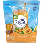 Crystal Light Tea Sticks, Peach, 16 Count/32 Quarts Packaging May Vary